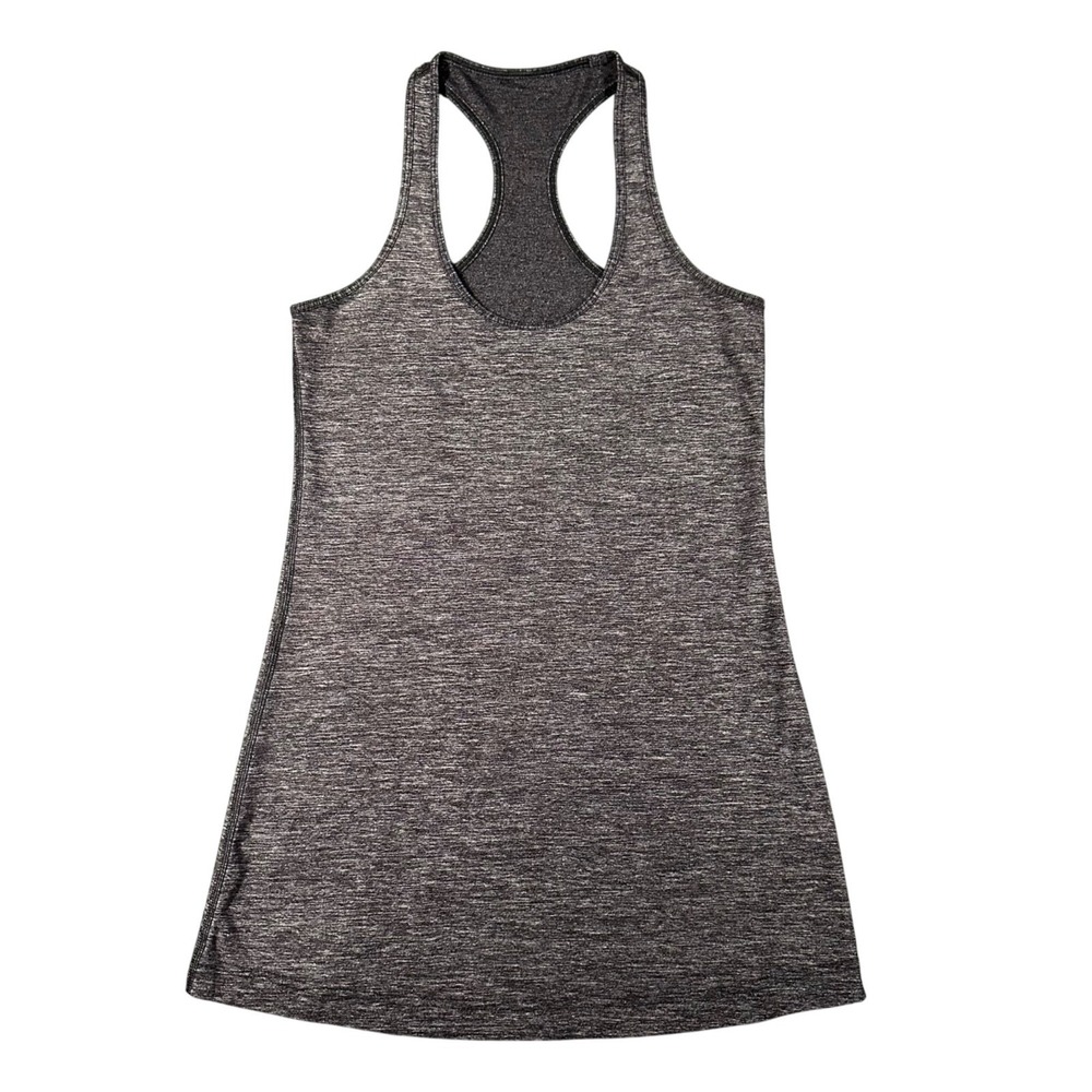 Lululemon Tank Top Womens 6* Heather Gray Cool Racerback Tank Top Pullover